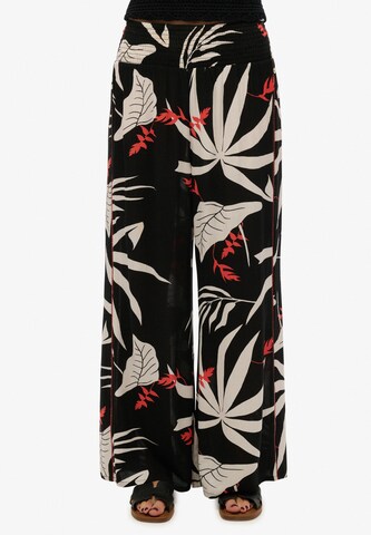 Superdry Wide leg Trousers in Blue: front