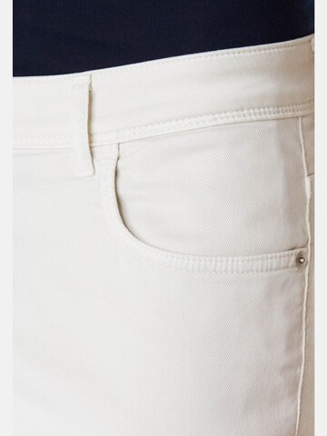 Coupe slim Jean Boggi Milano en blanc