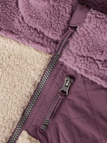 NAME IT Fleecejakke i beige