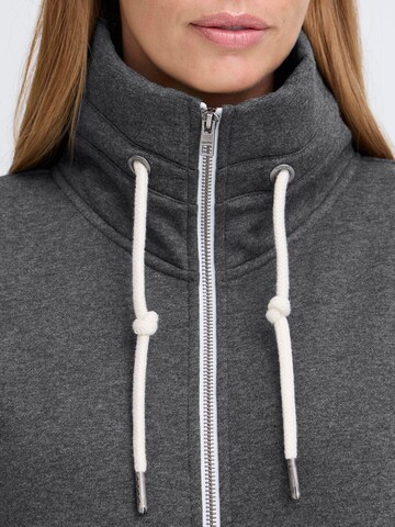 Oxmo Sweatjacke ' OXBITTA SWEAT ' in Grau