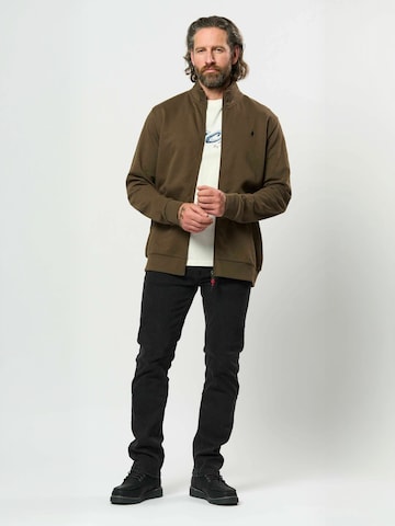 MCS - Sudadera con cremallera ' MCVilads ' en marrón