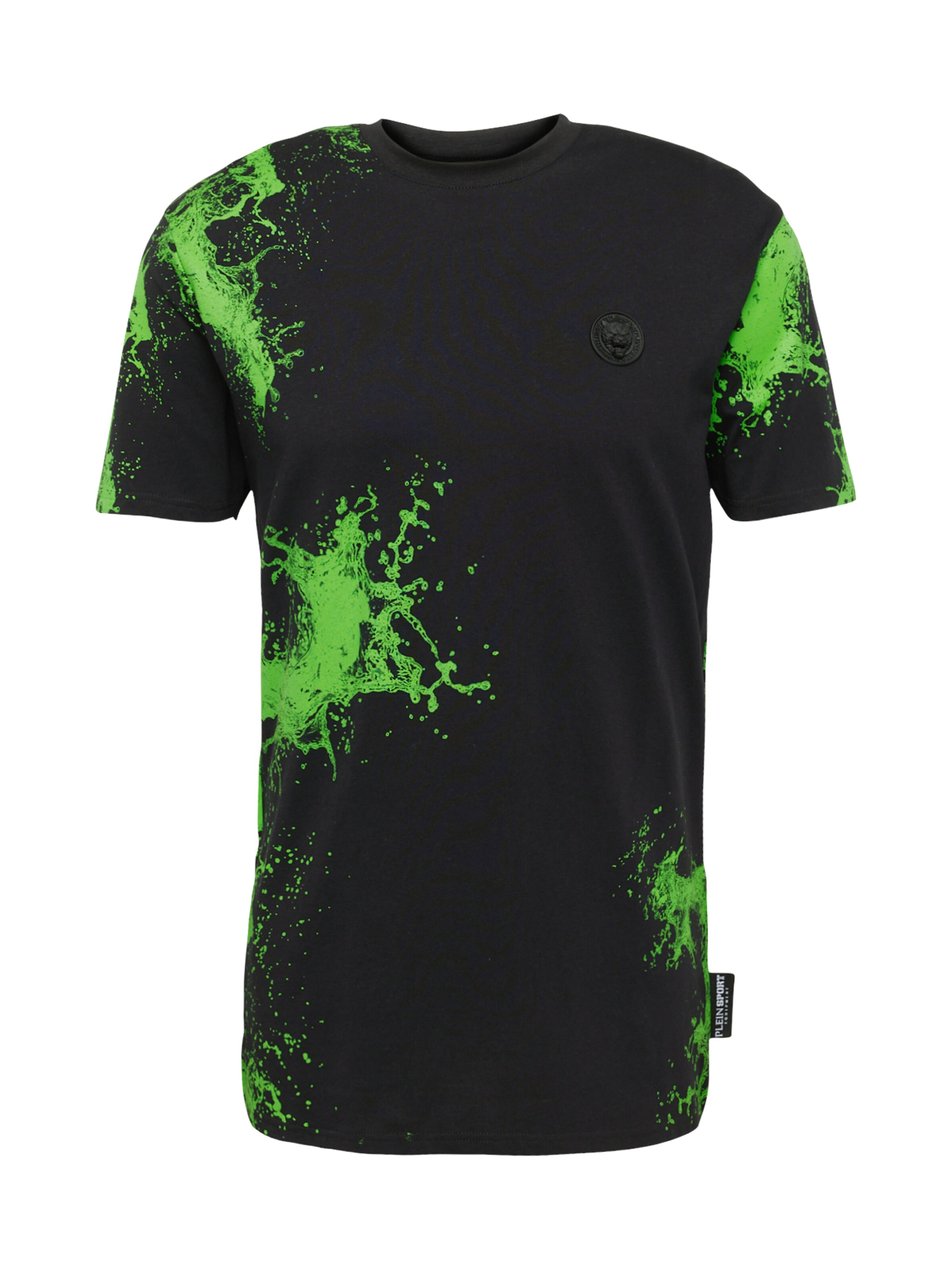 Maglietta di Plein Sport in nero: frontale