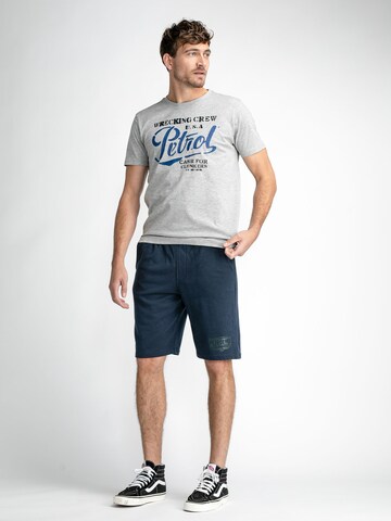 T-Shirt 'Classic' Petrol Industries en gris