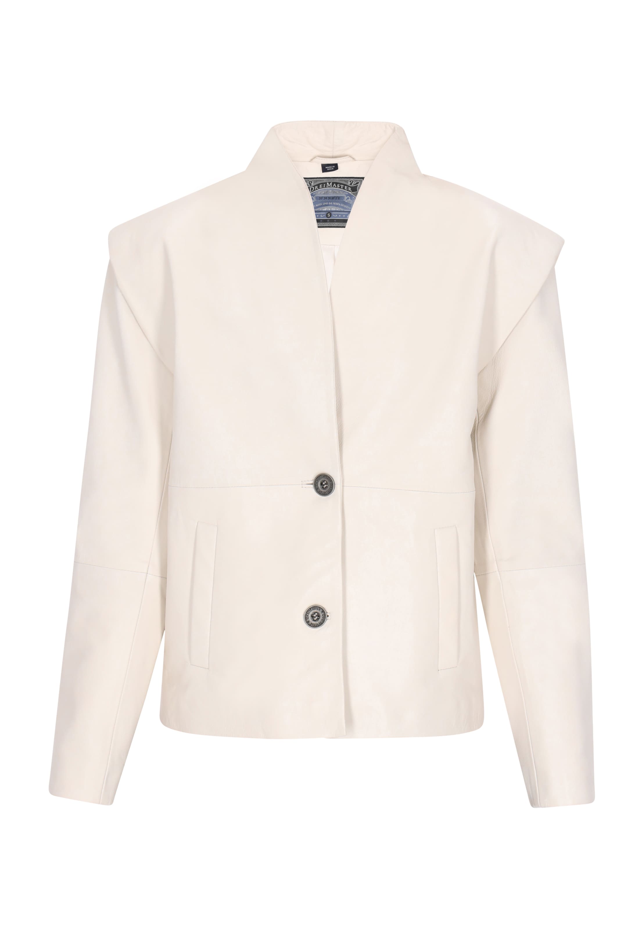DreiMaster Vintage Prechodná bunda - Biela: predná strana