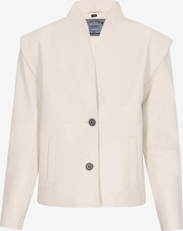 Giacca di mezza stagione di DreiMaster Vintage in bianco: frontale