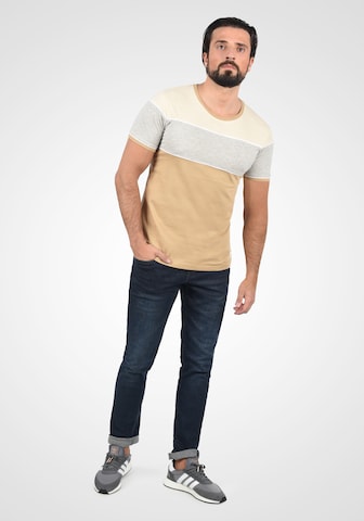 !Solid T-Shirt 'Cody' in Beige