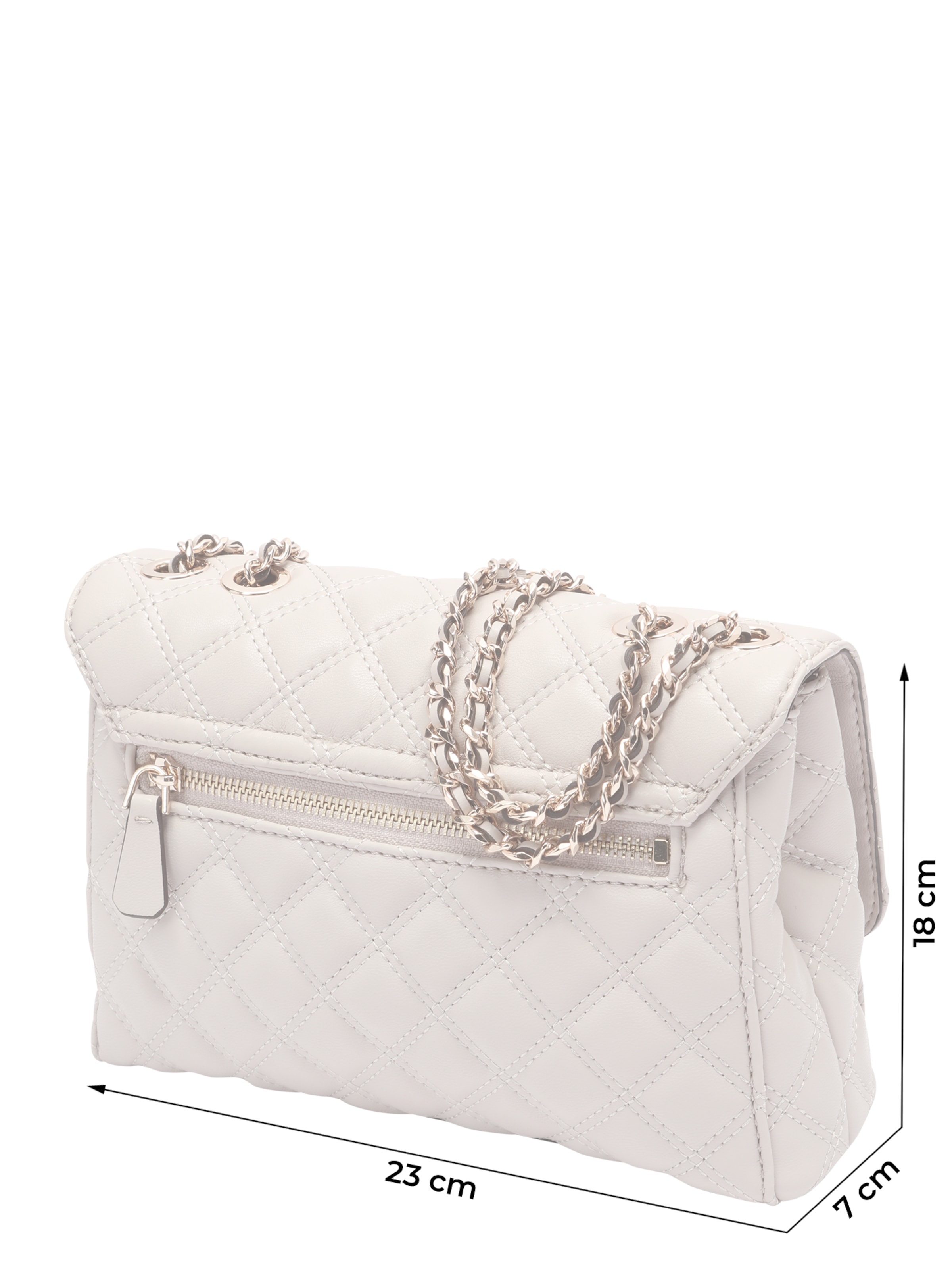 Sac bandoulière 'GIULLY II 2 COMP CNVRTBLE FLAP' GUESS en gris