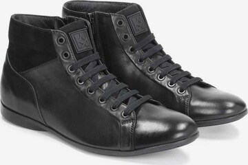 Kazar Šněrovací boty – černá