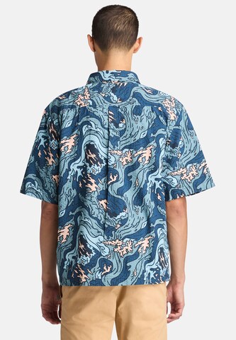Regular fit Camicia 'Seersucker' di TIMBERLAND in blu