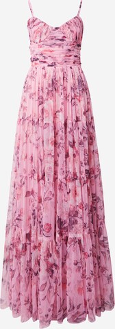 LACE & BEADS Καλοκαιρινό φόρεμα 'Thea' σε ροζ: μπροστά
