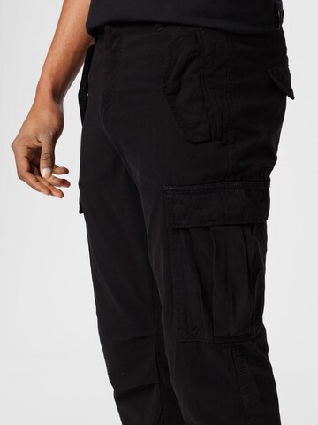 Redefined Rebel Regular Cargo Pants 'Jolan' in Black