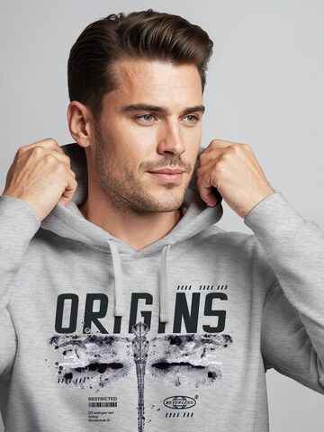 Neverless Sweatshirt 'Future Libelle' in Grey