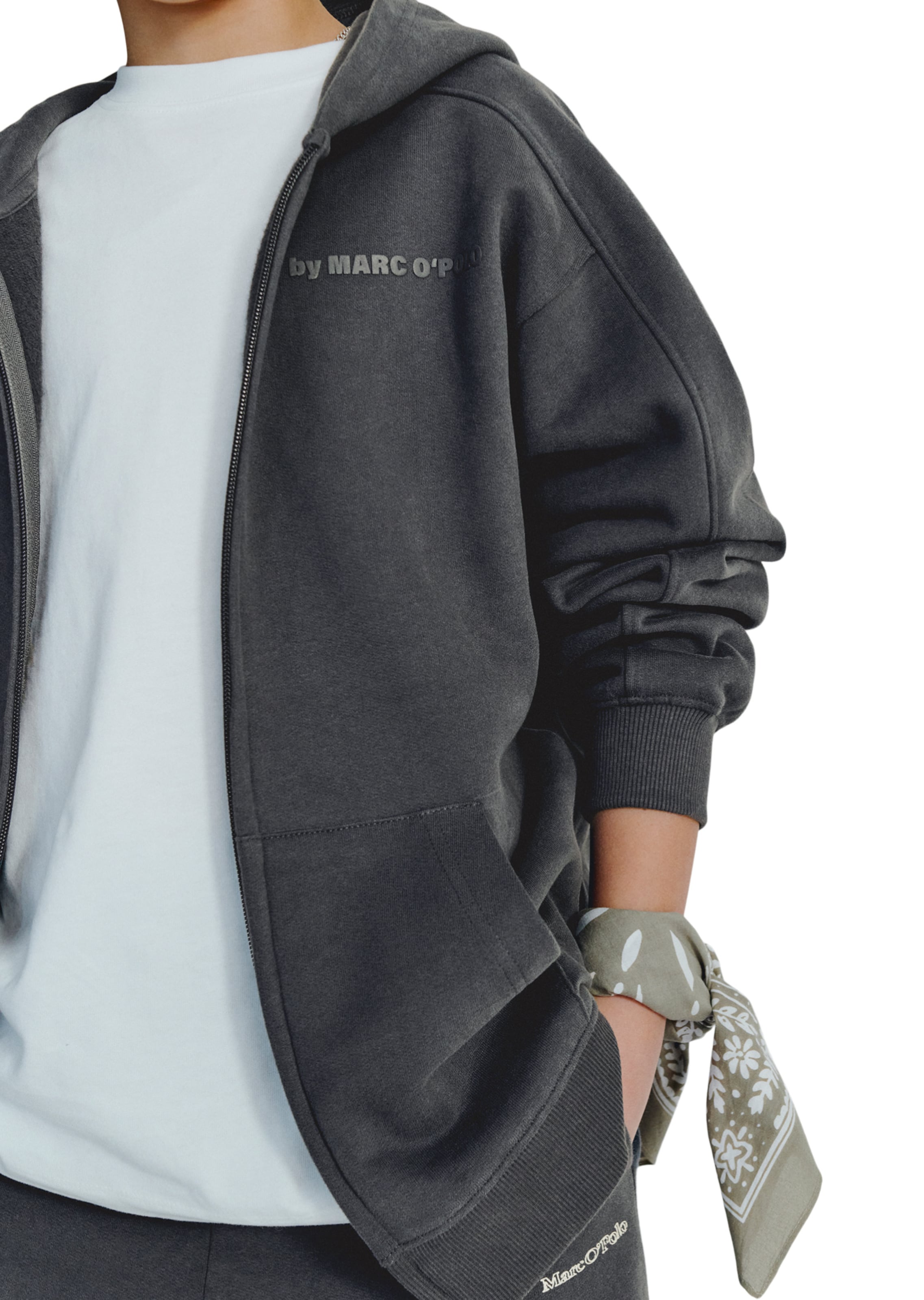 Marc O'Polo Sweat jacket in Grey