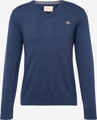 GANT Pulover 'Classic' u mornarsko plava / crvena / bijela, Pregled proizvoda