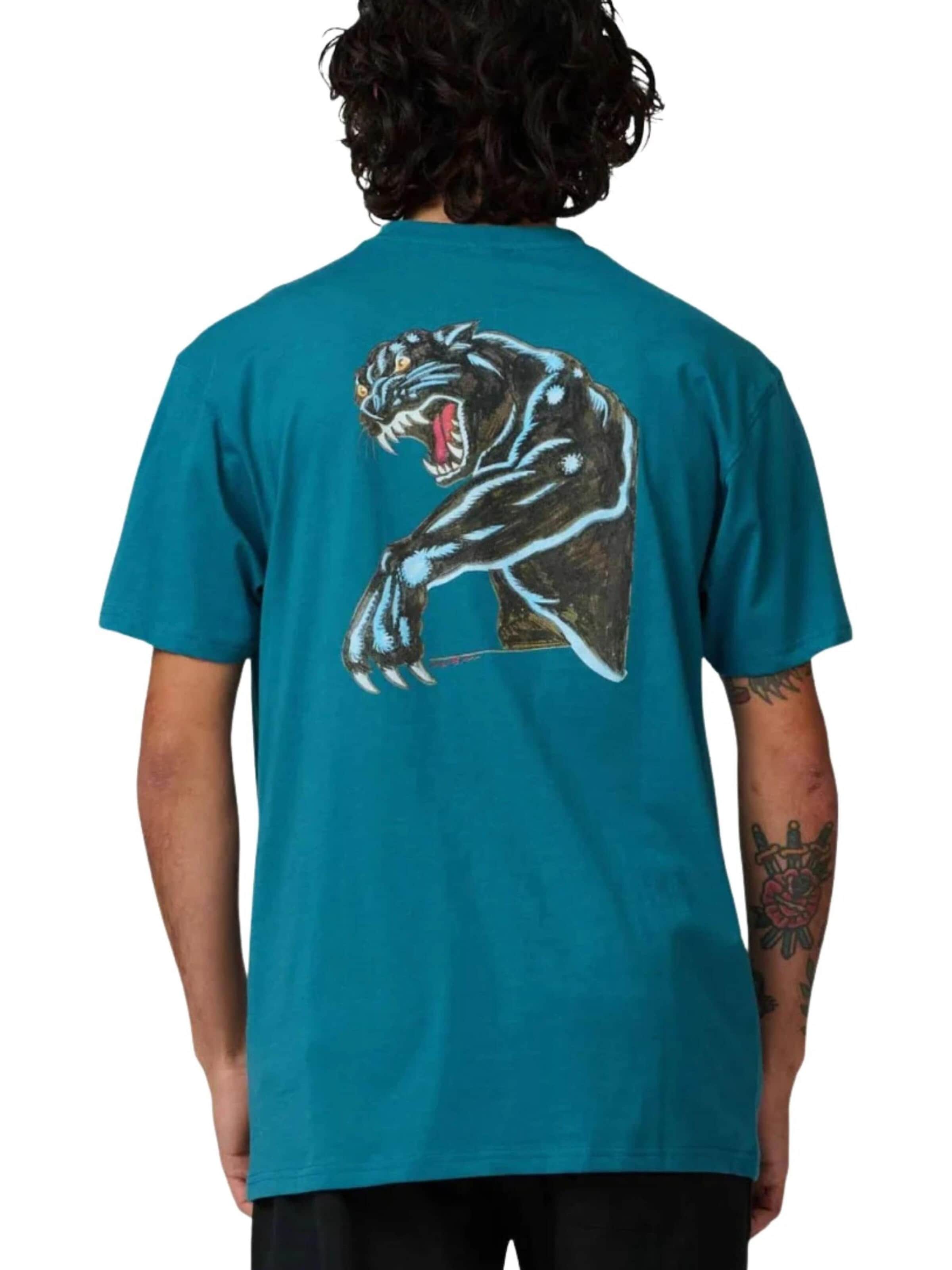 Santa CruzMajica 'Camiseta santa cruz azul natas sketch panther tee' - plava boja