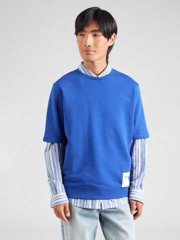 Karl Lagerfeld Bluzka sportowa w kolorze niebieski: przód