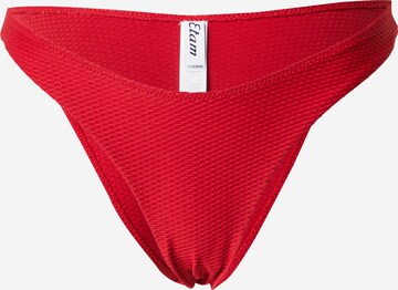 Bas de bikini 'VAHINE' ETAM en rouge : devant