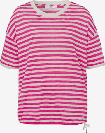BRAX Shirt 'Candice' in Roze: voorkant