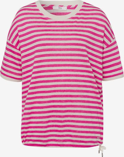 BRAX T-Shirt 'Candice' in pink / naturweiß, Produktansicht