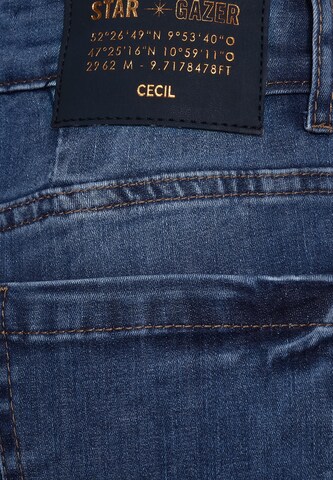 CECIL Slimfit Farmer - kék