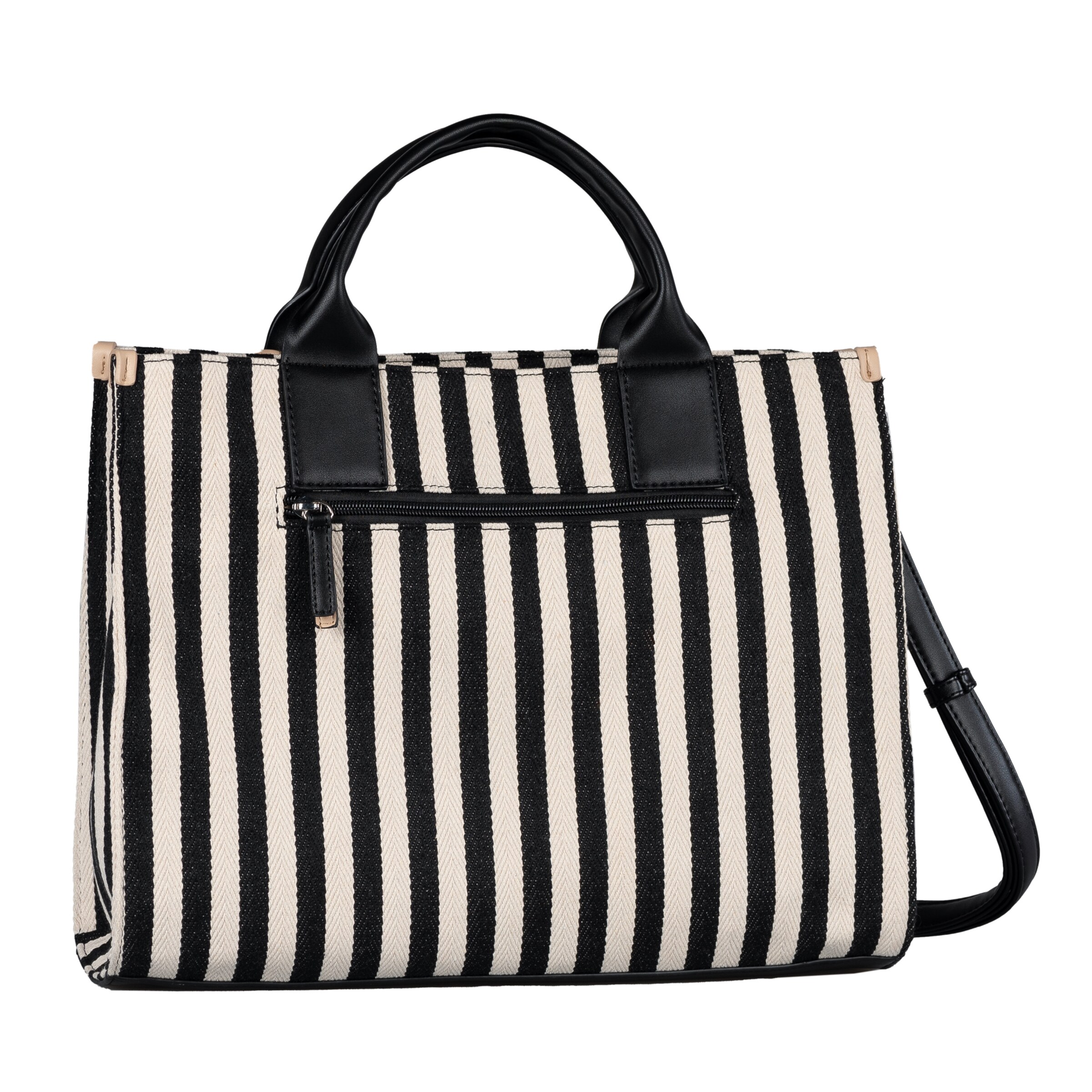 TOM TAILOR Shopper 'Malie' in Beige