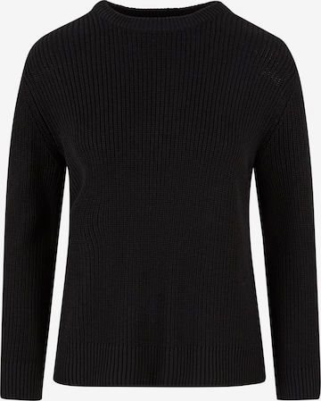 Urban Classics Pullover in Schwarz: Vorderseite