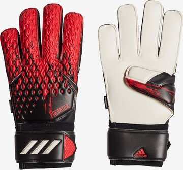 ADIDAS PERFORMANCE Athletic Gloves in Black: front