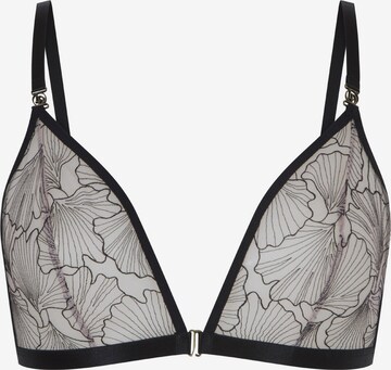 Triangle Soutien-gorge LingaDore en noir : devant