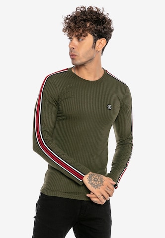 Redbridge Sweater 'Knoxville' in Green: front