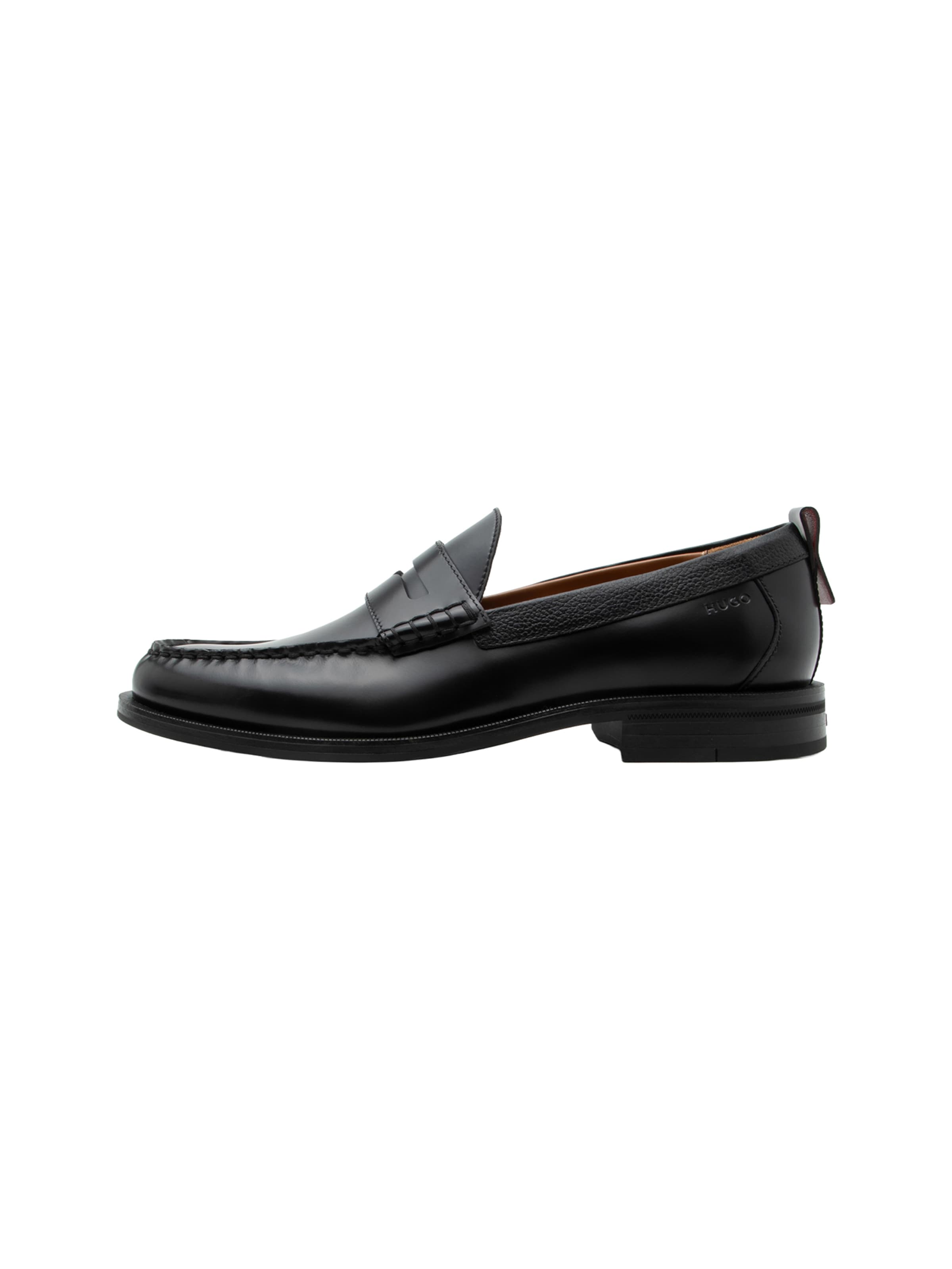 Chaussure basse 'Varian' HUGO en noir : devant