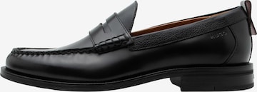 HUGOSlip On cipele 'Varian' - crna boja: prednji dio
