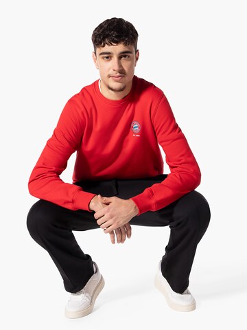FC BAYERN MÜNCHEN Sweatshirt 'Essentials' in Rot