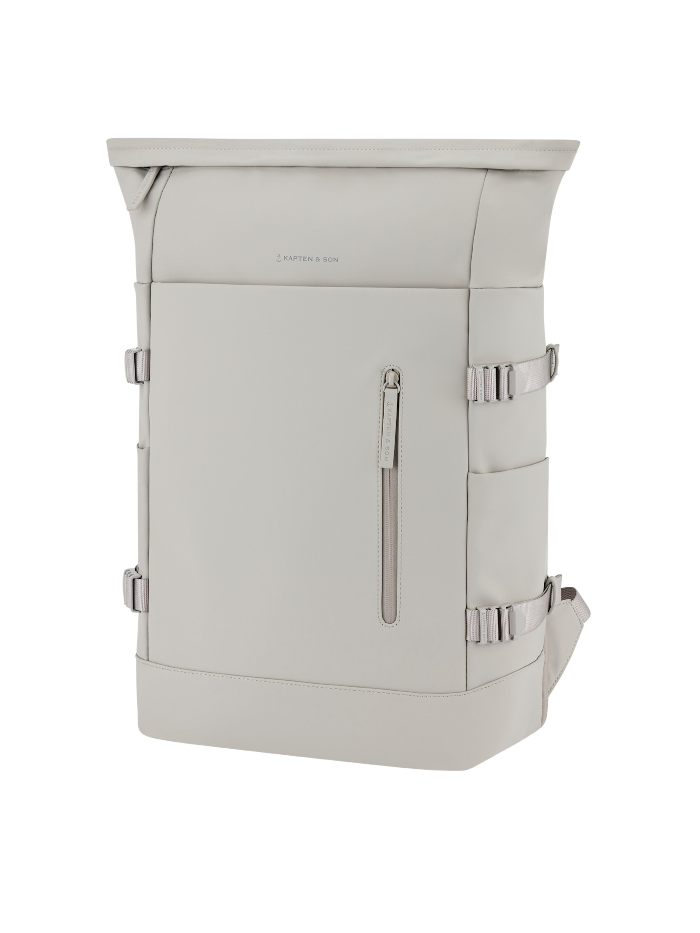 Kapten & Son Rucksack 'Helsinki Pro'‌‌‌‌‌‌‌‌‌‌ in greige, Produktansicht