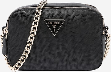 GUESS - Mala de ombro 'Noelle' em preto: frente