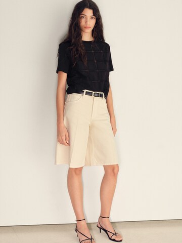 MANGO T-Shirt 'MIFFY' in Schwarz