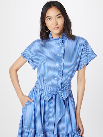 Lauren Ralph Lauren Skjortklänning 'ANAXANDRA' i blå