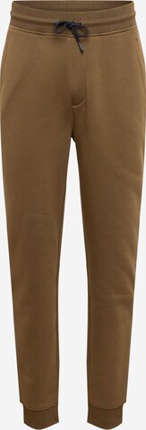 HUGO Regular Pants 'Doldberg' in Brown: front
