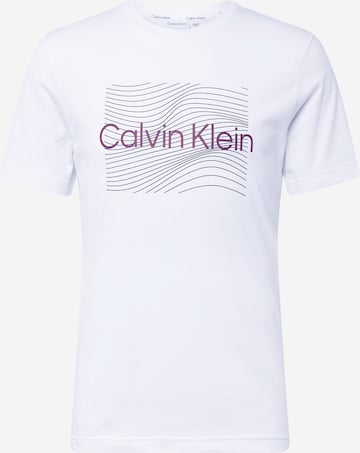 Calvin Klein Tričko - biela: predná strana