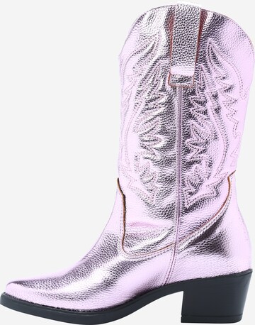 Bottes de cowboy 'TEO' MTNG en rose