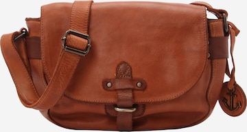 Harbour 2nd Skuldertaske 'Theresia' i brun: forside