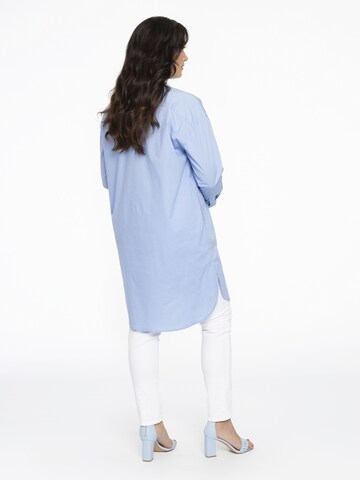 Yoek Blouse in Blauw