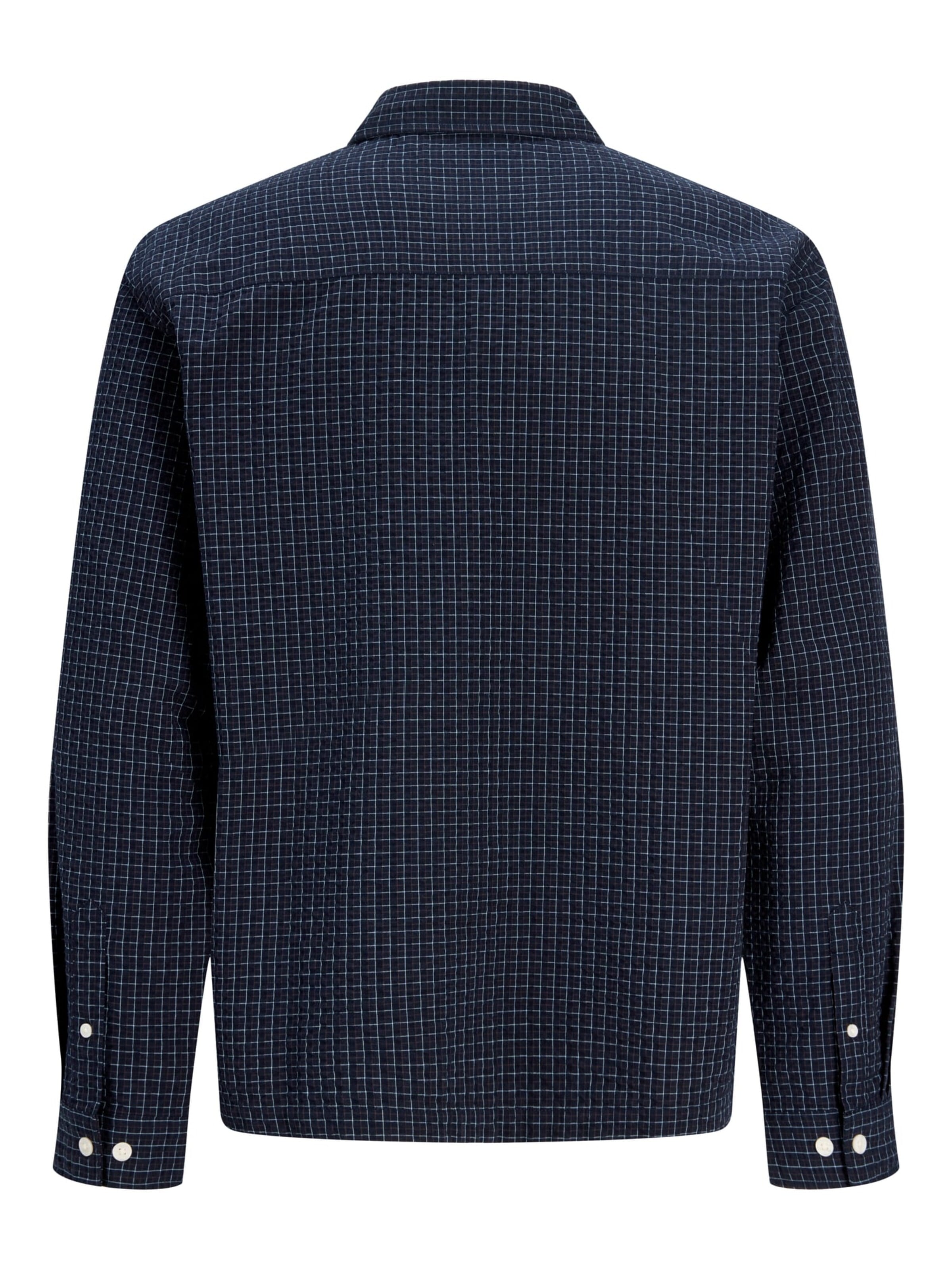 JACK & JONES - Ajuste confortable Camisa 'Menton' en azul