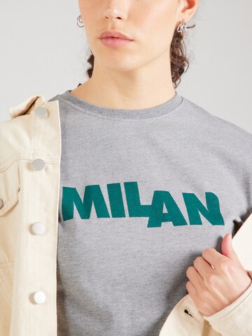 TOPSHOP - Camiseta 'Milan' en gris