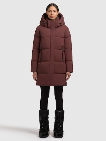 Cappotto invernale 'Haya2 Matt' di khujo in rosso