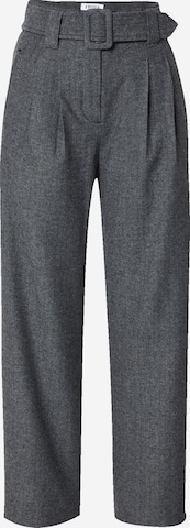 Wide Leg Pantalon 'Nilda' EDITED en gris : devant