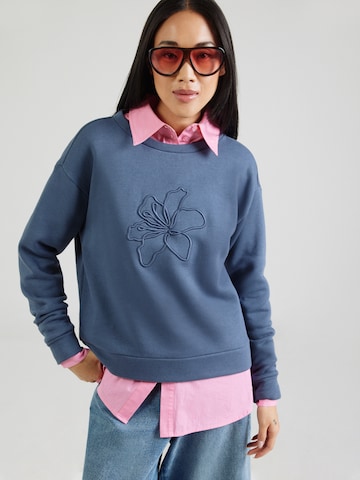 VILA Sweatshirt 'VIFRIDEA' in Blauw: voorkant