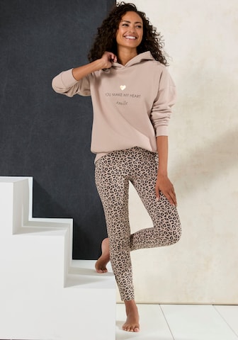 LASCANA Skinny Leggings in Brown