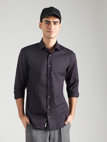 Michael Kors Slim fit Skjorta i svart: framsida