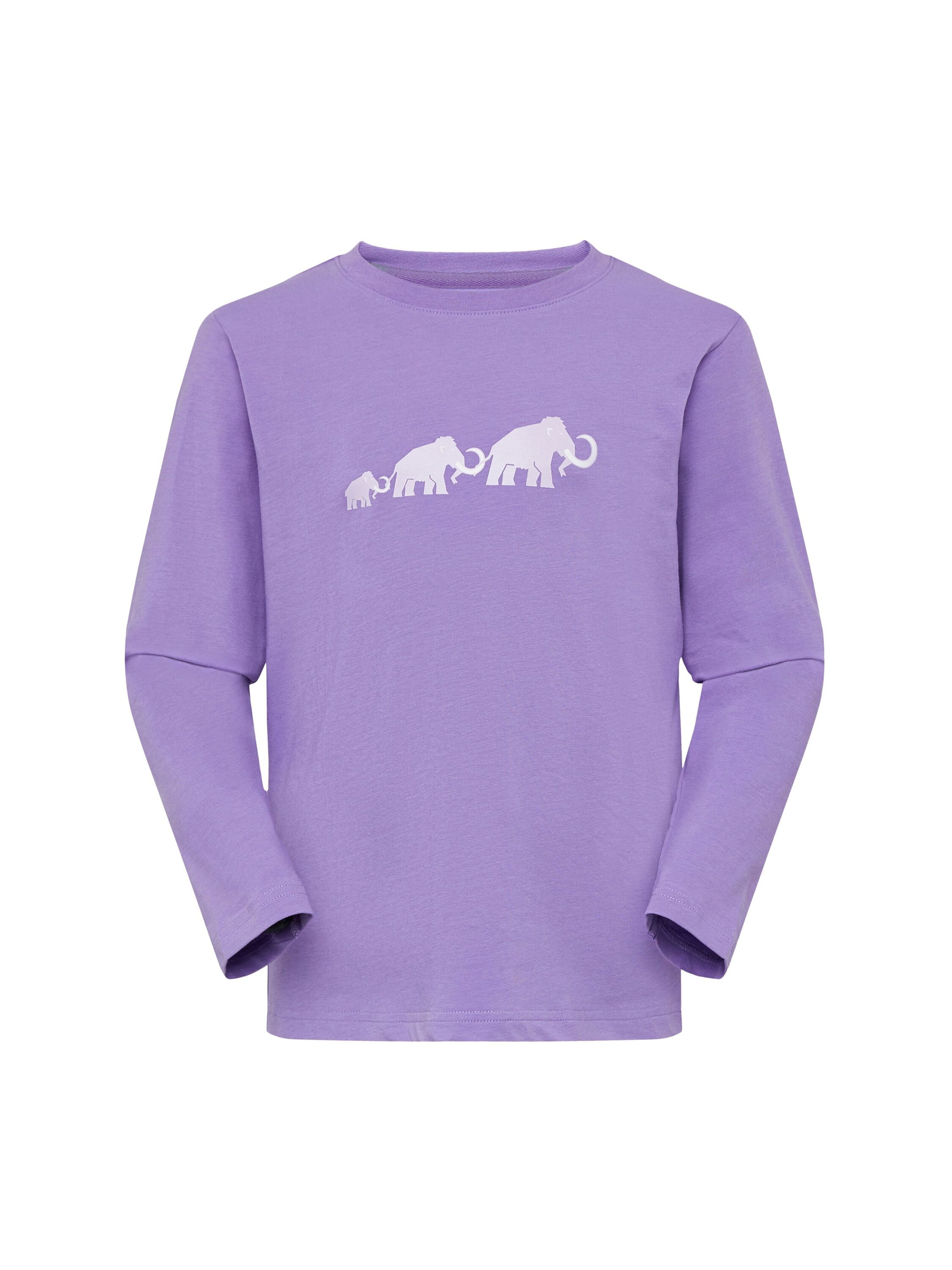 MAMMUT Shirt in Purple: front