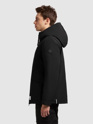 Veste d’hiver 'Oreg' khujo en noir